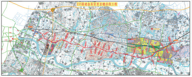 235国道金东安里至楼店段工程