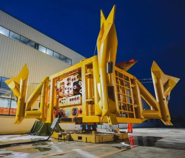 China S First Deepwater Subsea Tree Is Put Into Use In Hainan Seetao