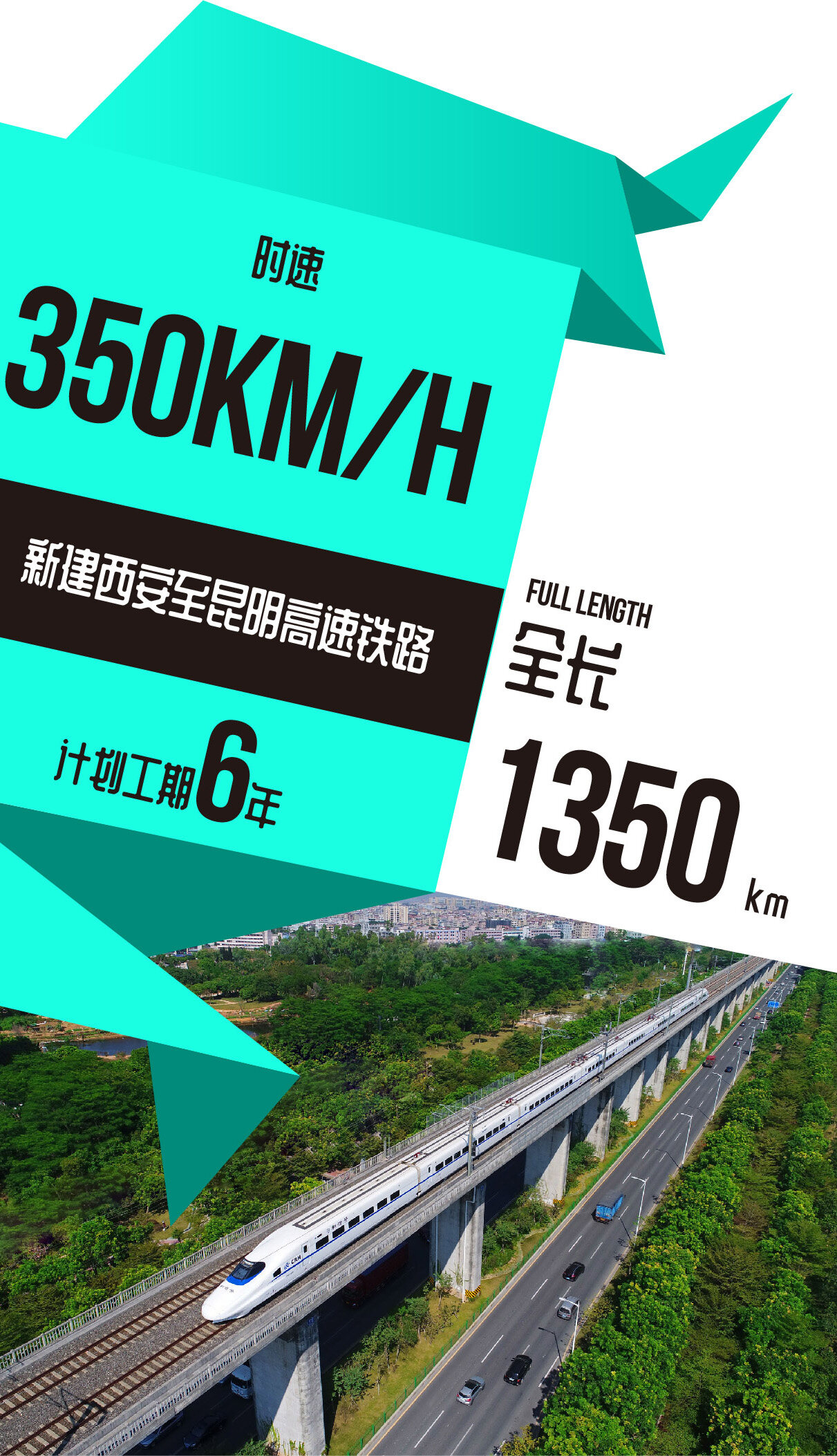 Xi An Kunming High Speed Railway Line Started Construction Seetao