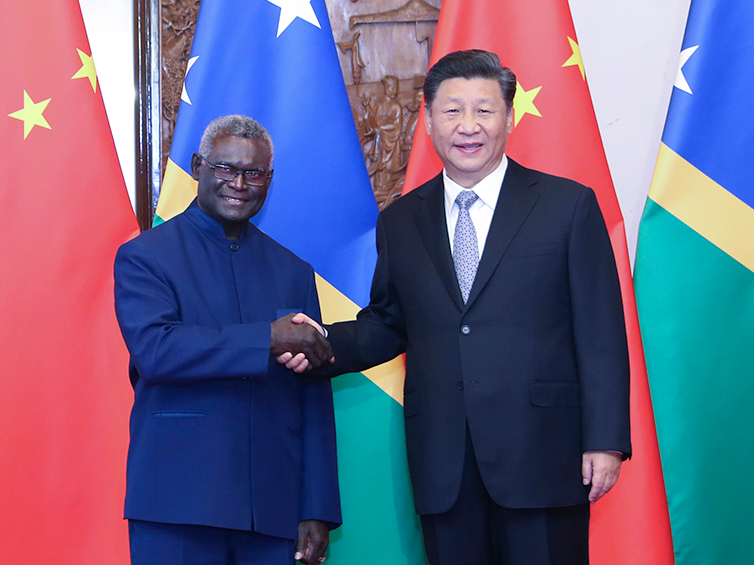 习近平，中国和所罗门群岛建交为两国合作带来巨大机遇--见道网