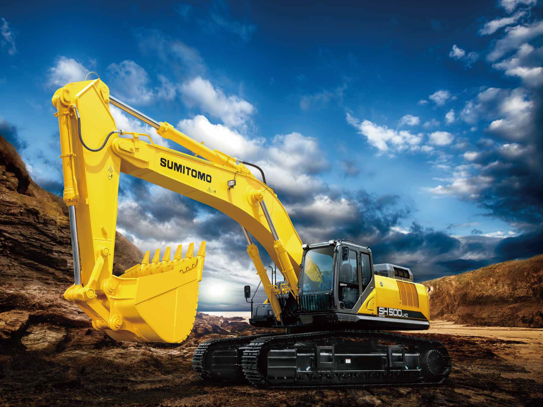 Sumitomo's new model SH500LHD-6 shocked--Seetao