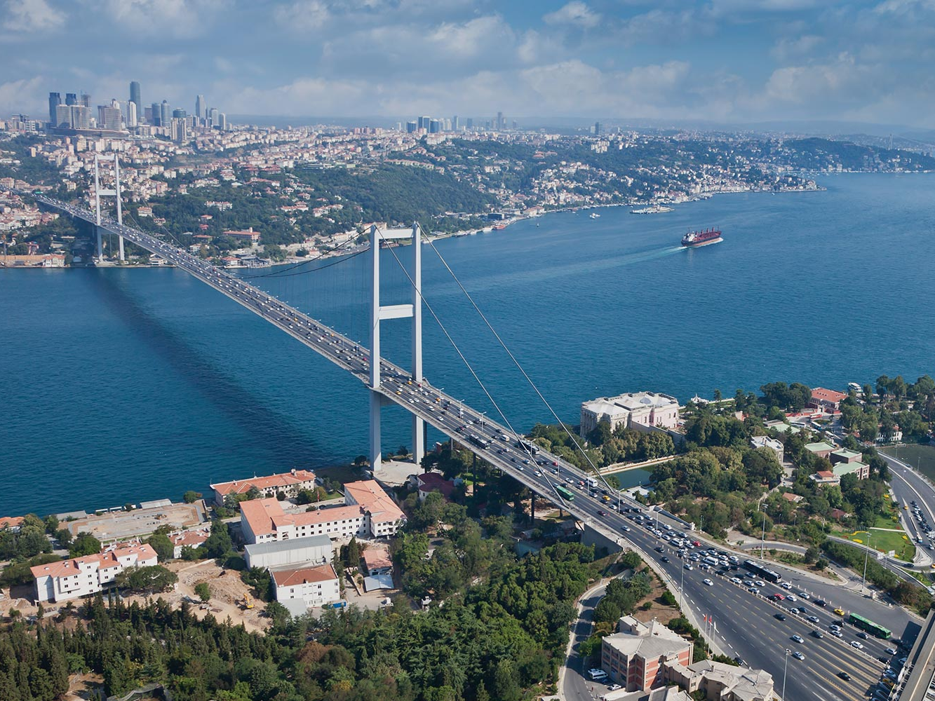 土耳其跨海大桥图片