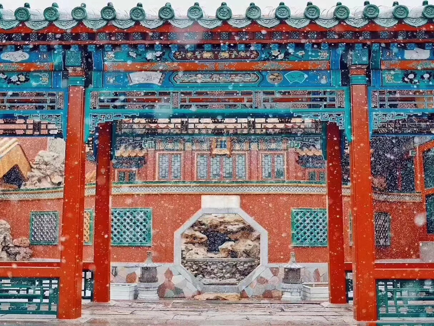 如果上天只给了世界最后一场雪的机会,那请让它轻落在故宫--见道网