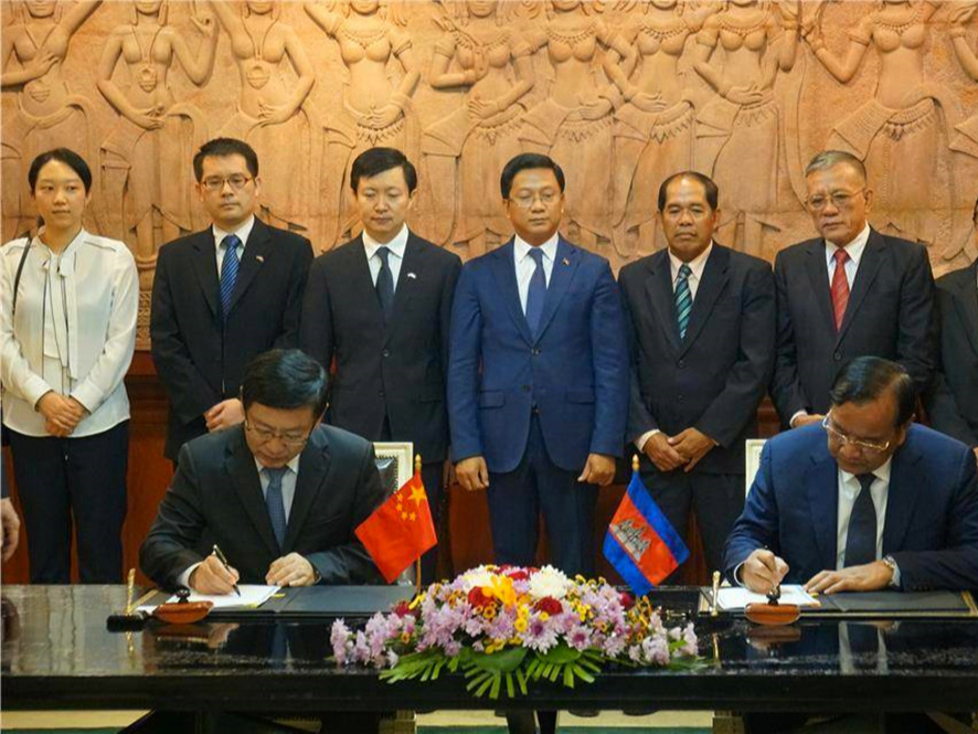 China and Cambodia sign special agreement on Lancang-Mekong cooperation ...