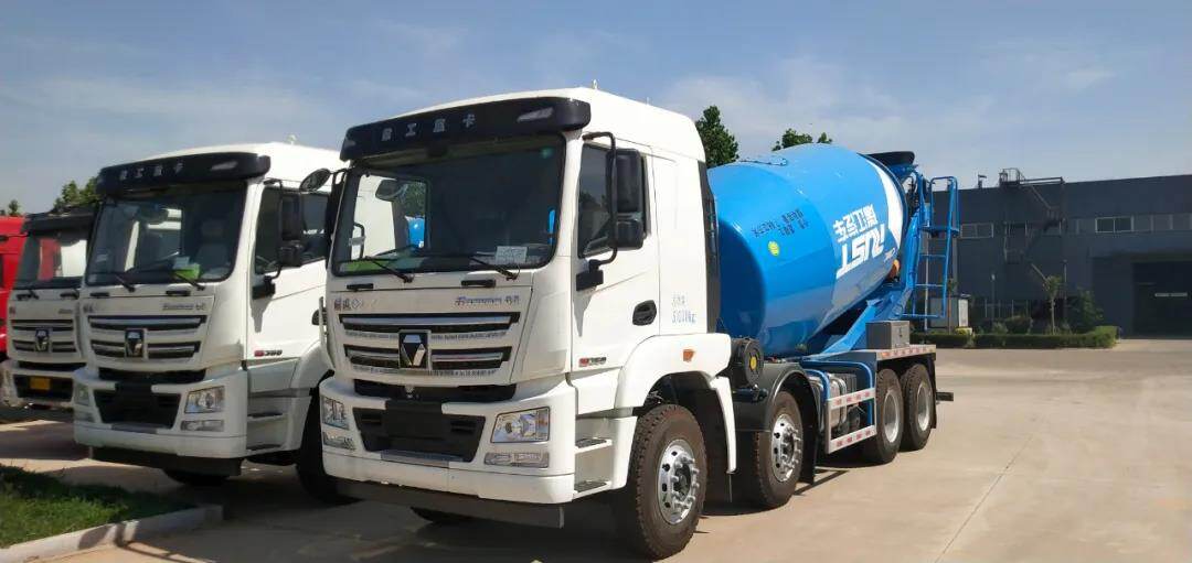 徐工百台汉风g5搅拌车批量交付