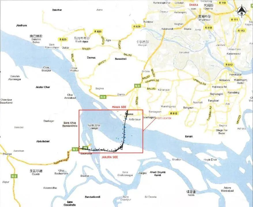 石油管道局中标孟加拉帕德玛大桥天然气管道项目