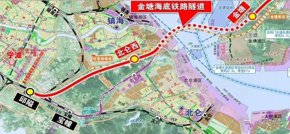 一桥一隧之最！甬舟铁路金塘海底隧道、西堠门跨海大桥设计通过评审 见道网