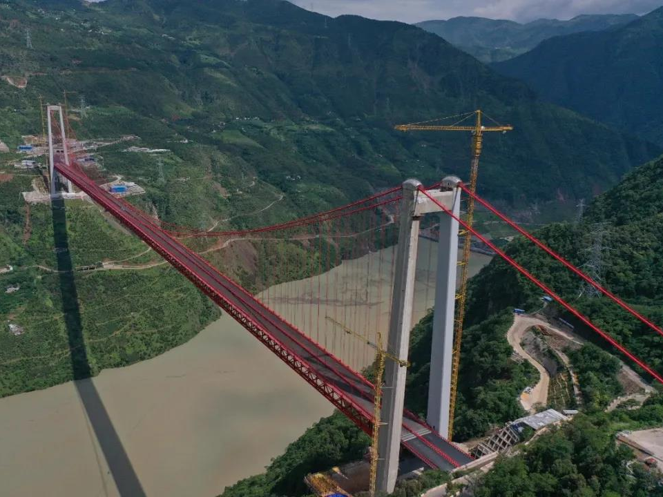 The world's largest span mountain suspension bridge is about to open to ...