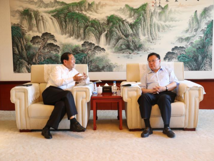 中交集团董事长王彤宙会见晋城市委书记张志川，有效推进项目建设进程--见道网