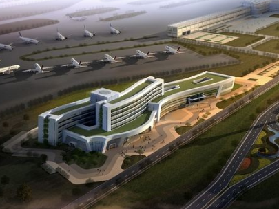 福州长乐机场二期扩建工程动工--见道网