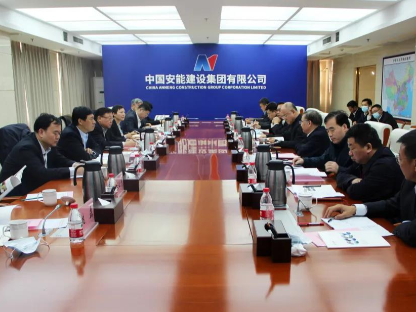 中交集团一把手王彤宙拜访中国安能集团董事长周国平--见道网