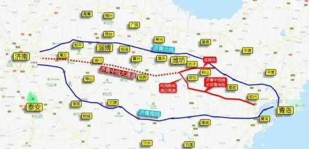 2021年1月6日,由山东高速集团投资建设的明村至董家口公路项目初步