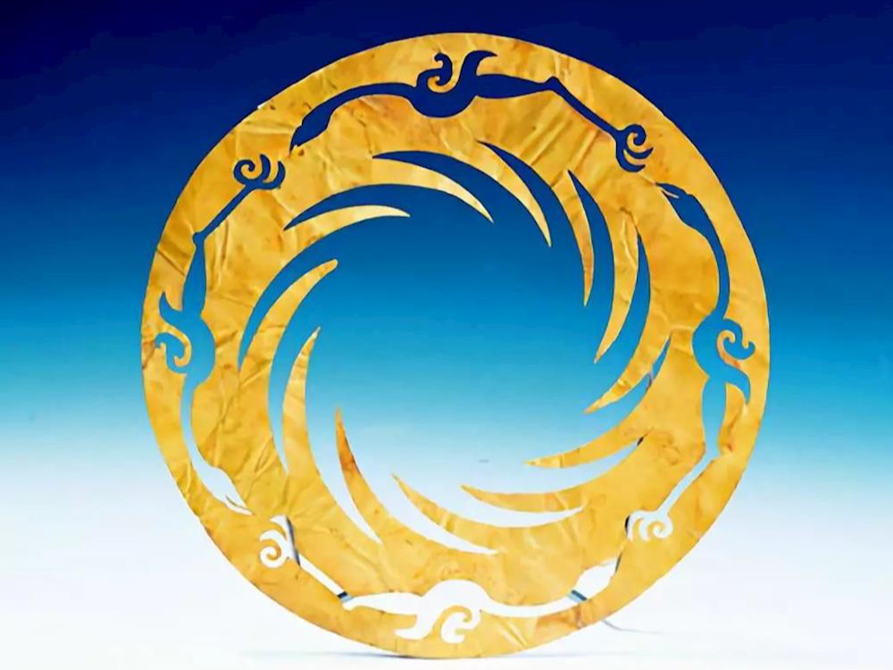 何新华夏最古老的太阳神生殖神图腾石