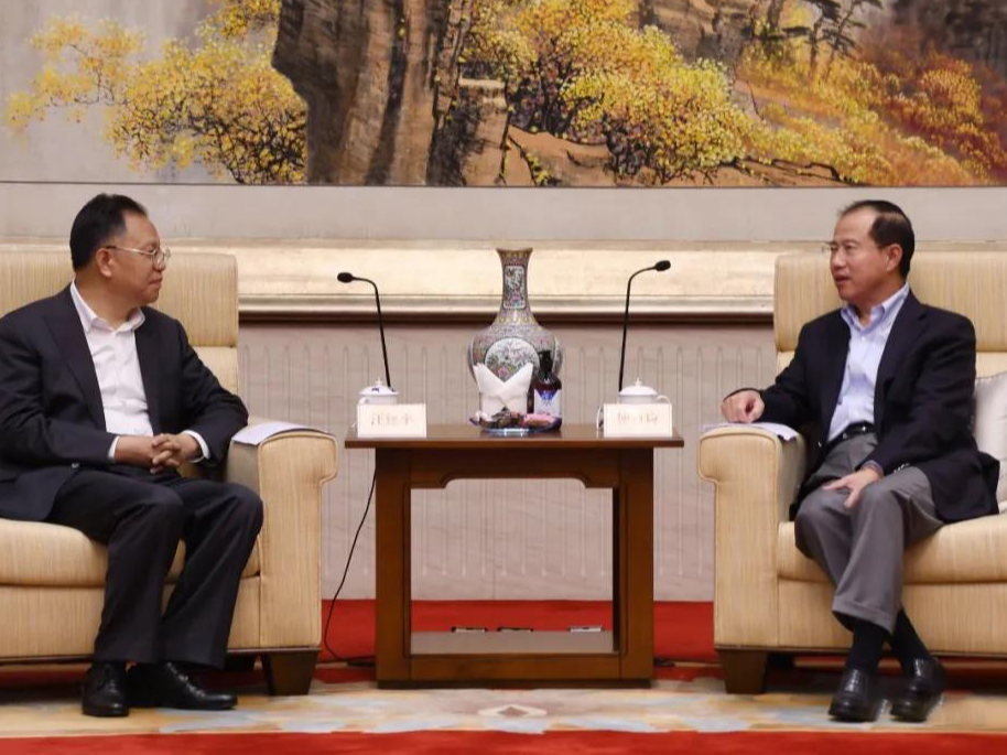 Wang Jianping Meets with Fu Ziying, Director of Macao Liaison Office ...