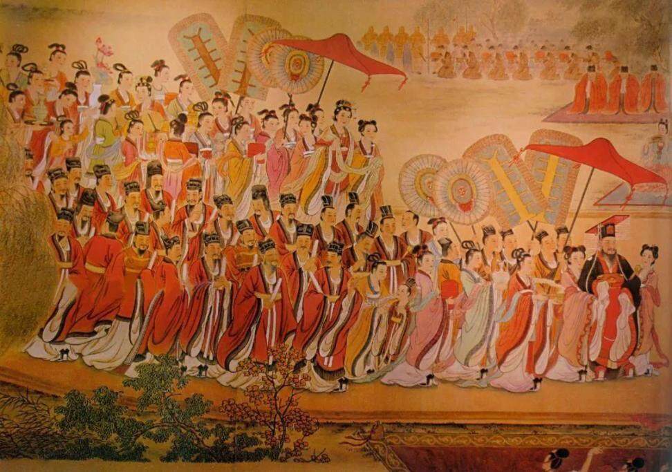 张国臂掖以通西域隋炀帝召开万国博览会