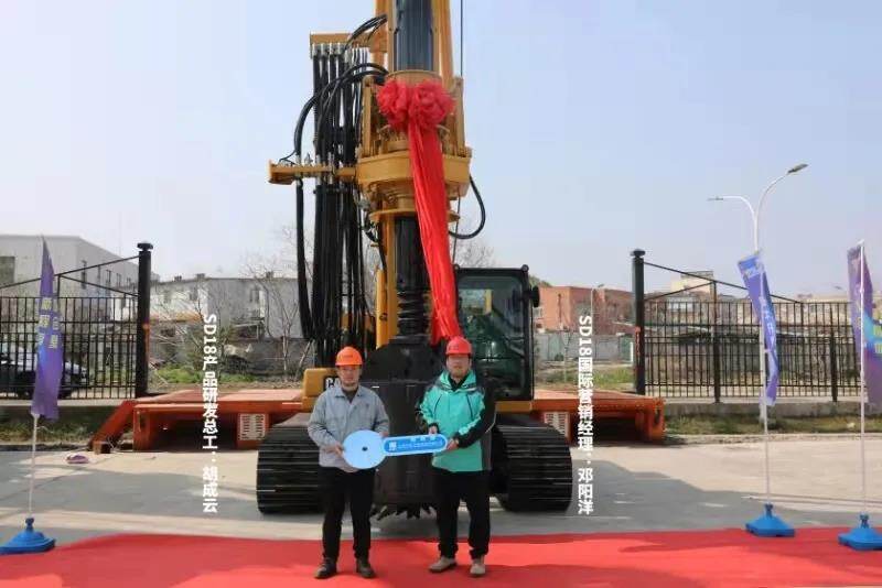 Shanghai Jintai's 30th customized rotary drilling rig goes to the U.S ...