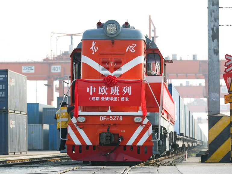 china-europe railway express arrives at its destination