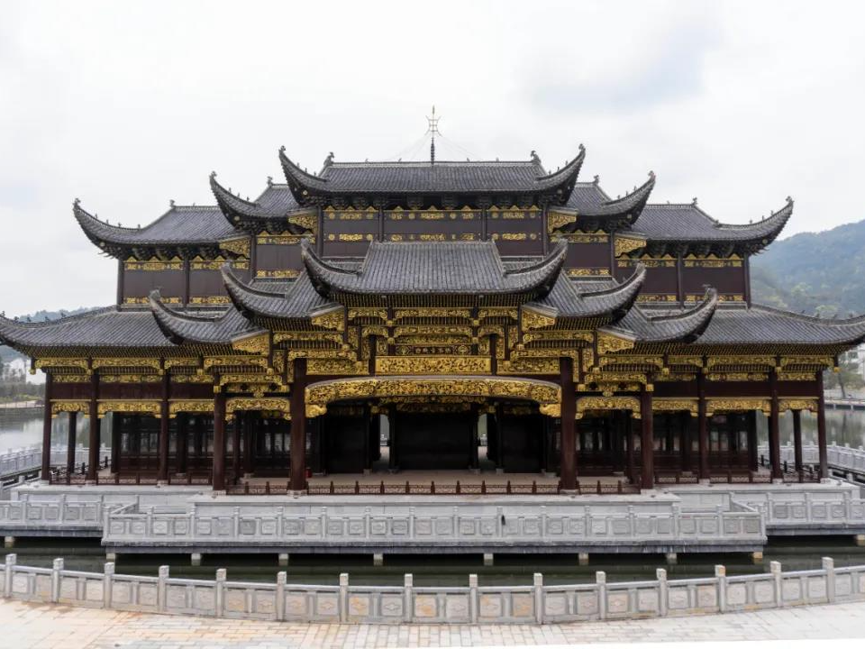 jiangxi leping ancient water stage is completed!