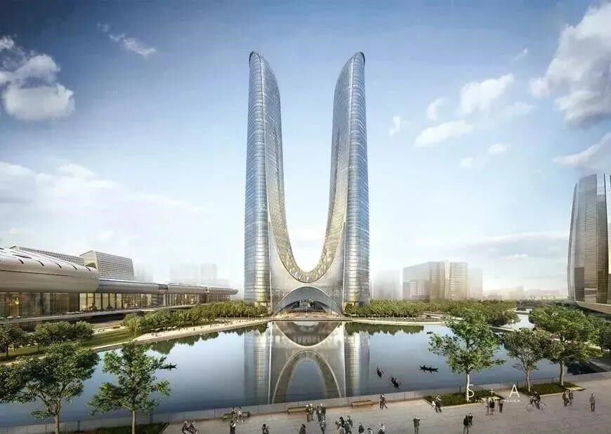 cool-debut-hangzhou-s-new-skyscraper-landmark-twin-towers-are-here