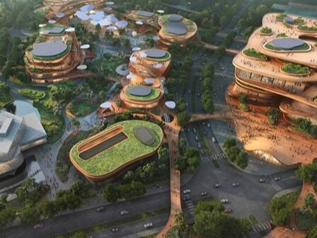 MVRDV在中国开始建设混合用途项目