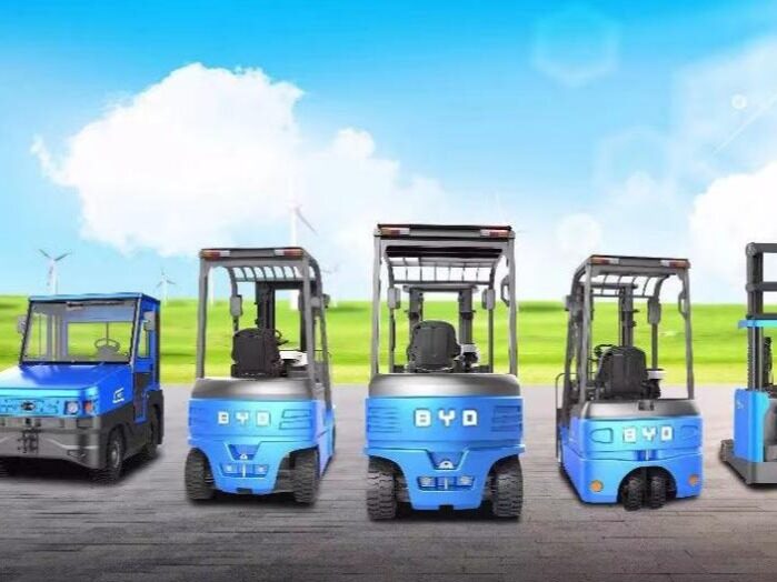 The trend of customization is coming, BYD forklifts are advancing