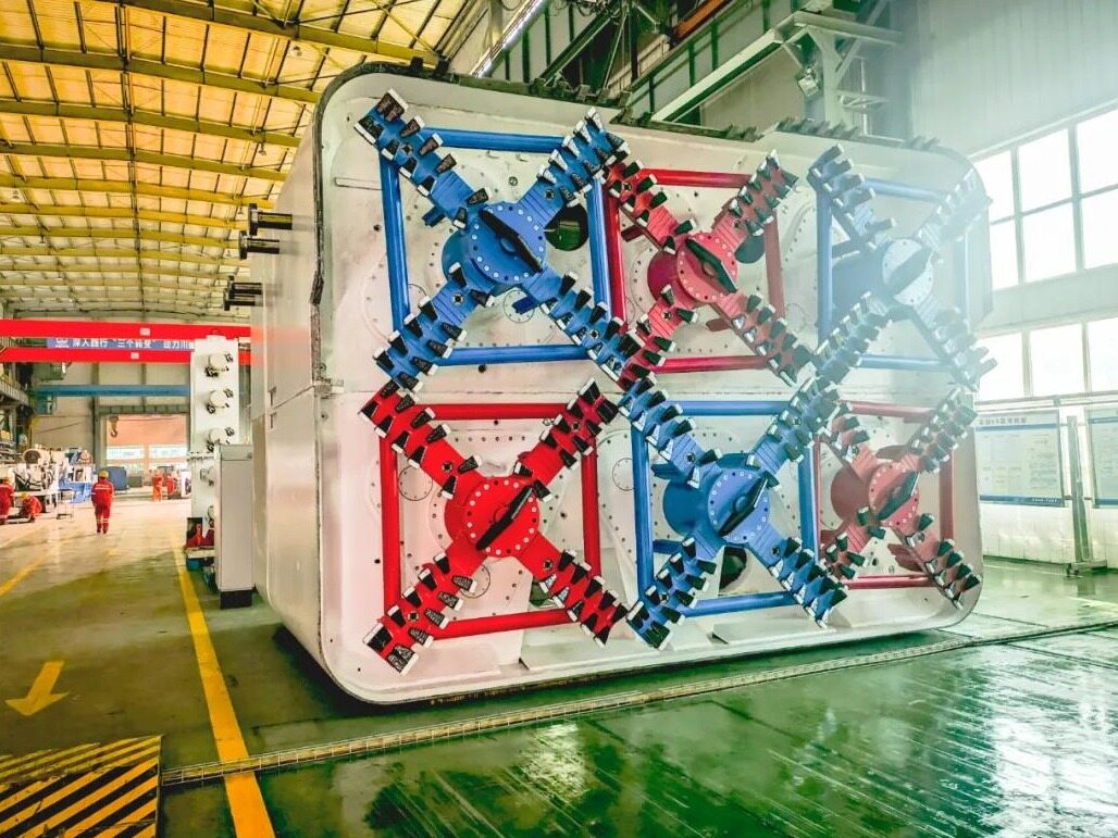 China Railway Rectangular Shield Machine Launched Successfully in ...