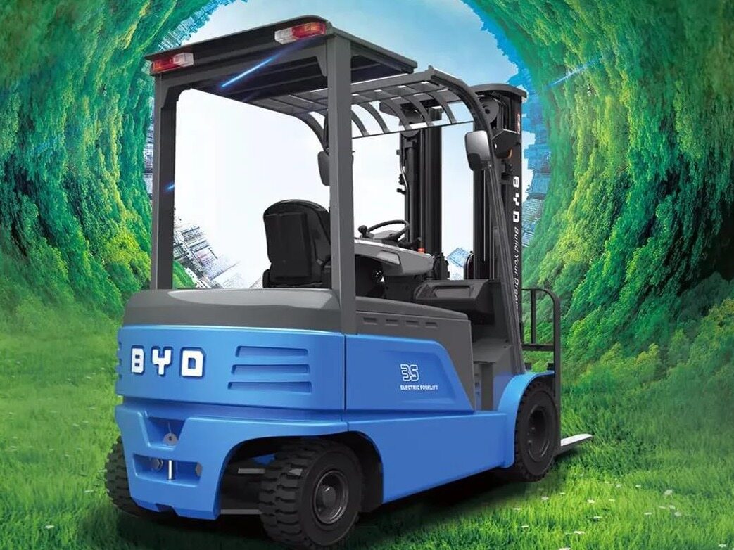 助力双碳比亚迪叉车是减少碳排放的一把利器