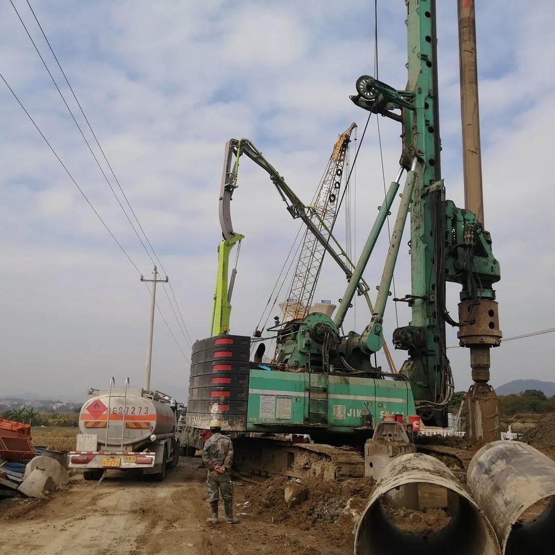 Jintai SH46A rotary drilling rig will break the construction depth ...