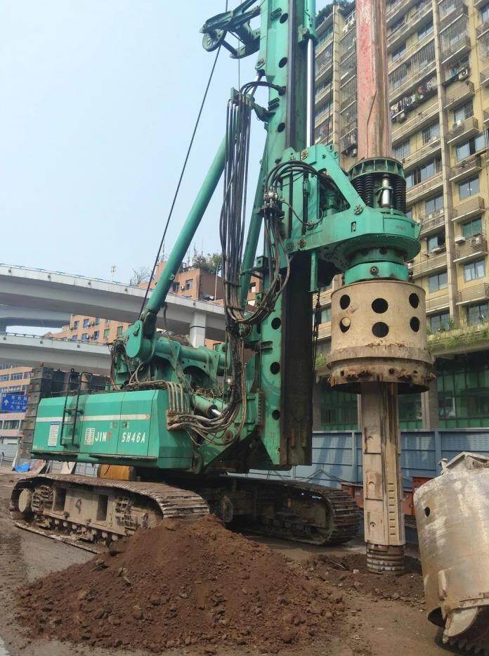 Jintai SH46A rotary drilling rig will break the construction depth ...