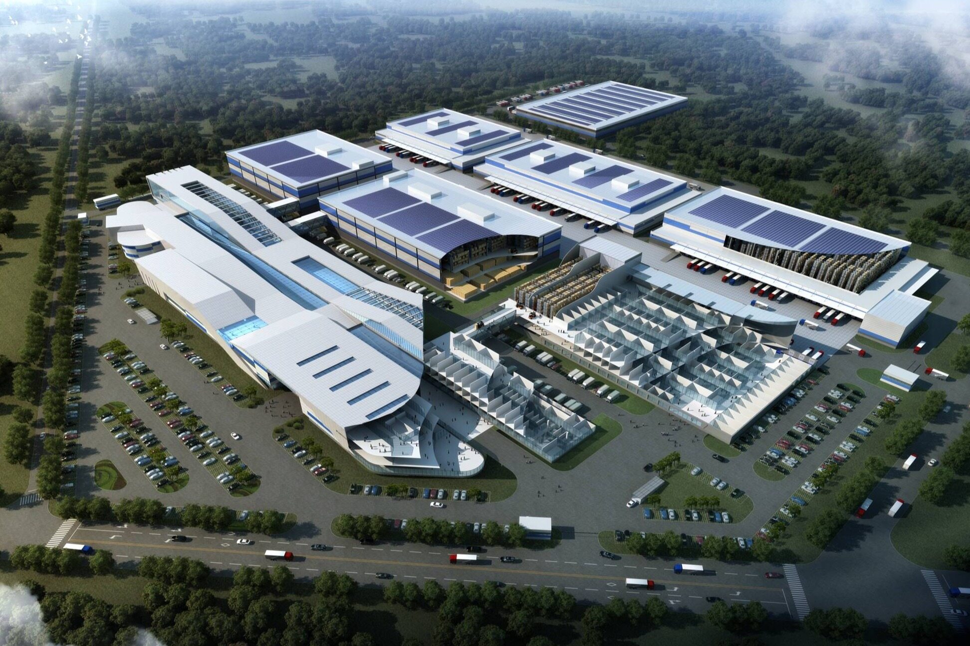 福州市建设发展集团联合体中标福州现代物流城核心区开发项目总投资