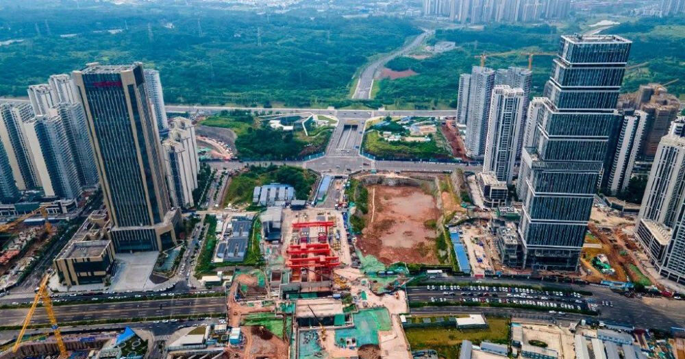 新地标来了 成都第一高楼项目正式开工 总投资107亿 见道网