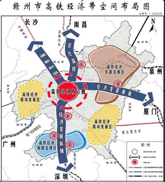 赣州高铁新区控规图图片
