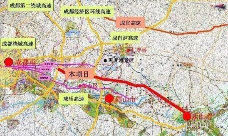 乐天高速公路路线图图片