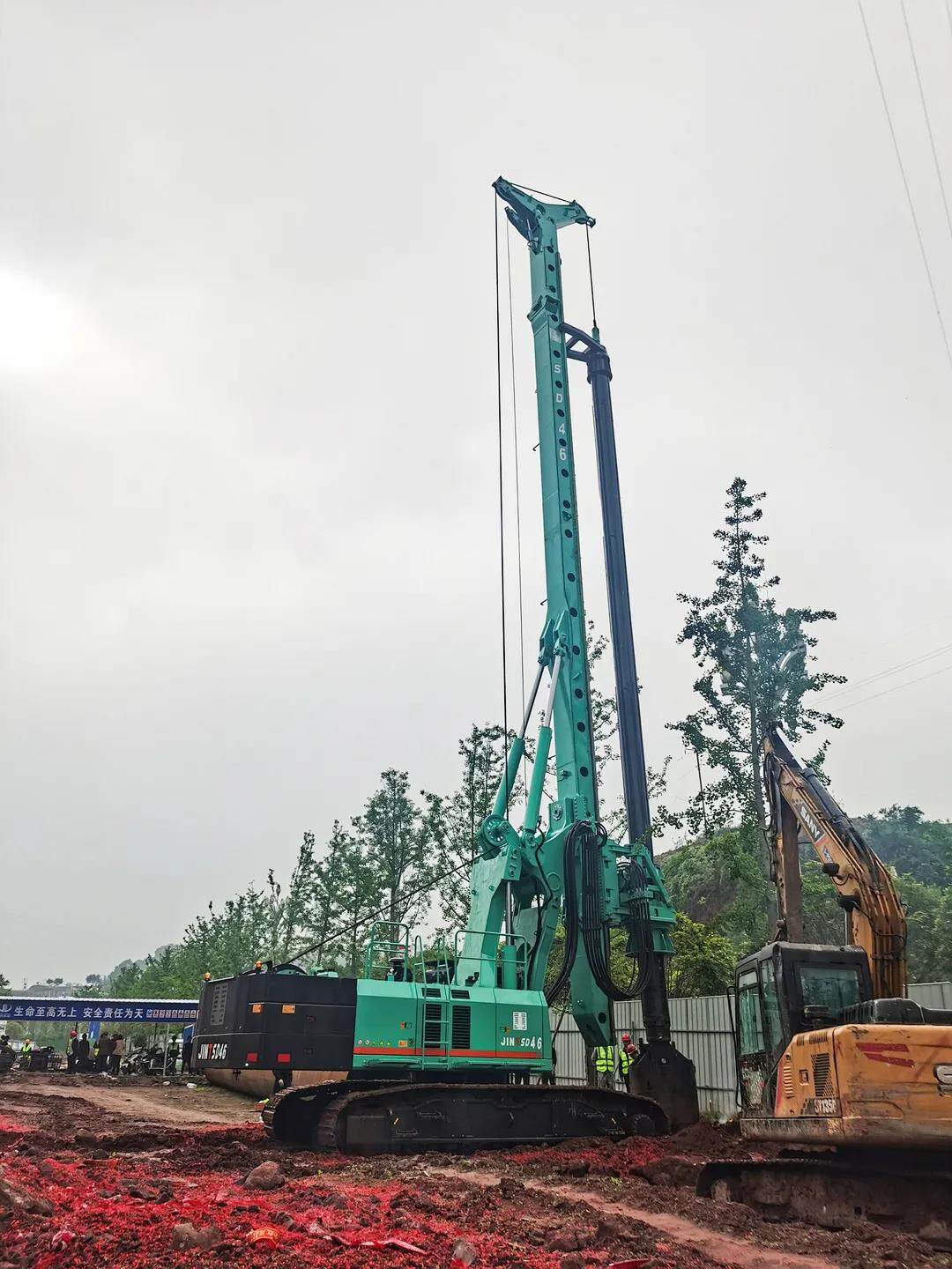 Shanghai Jintai multi-function drilling rig SD40 is on the CMIIC ...