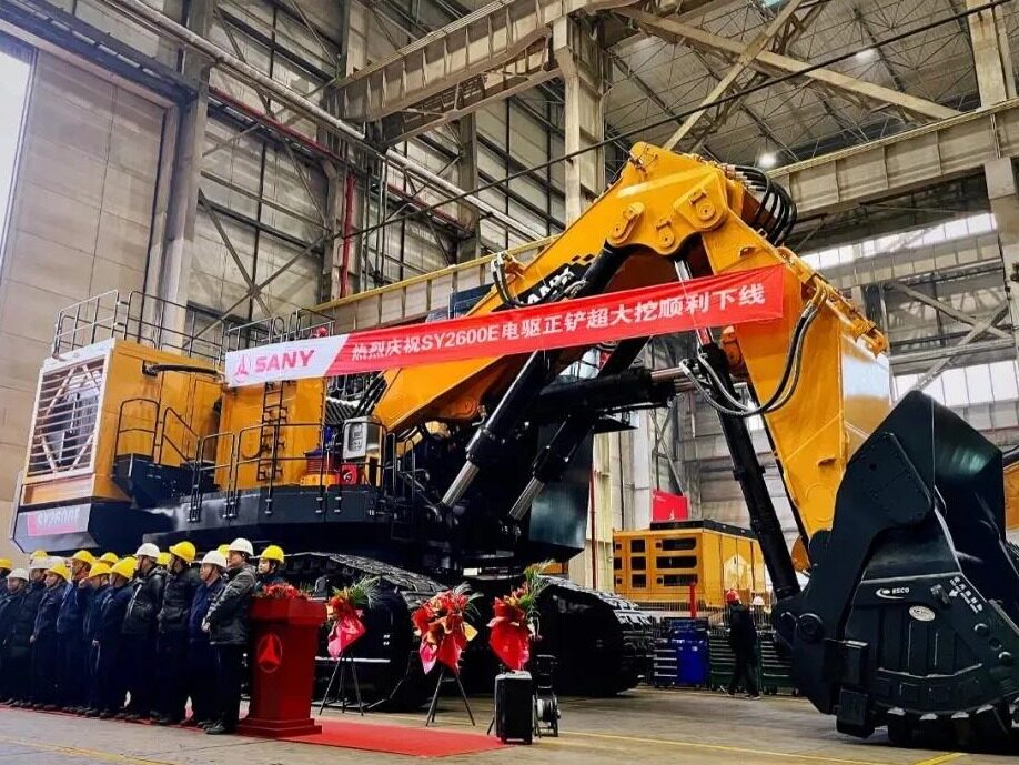 tons! Sany super excavator officially off the assembly line--Seetao