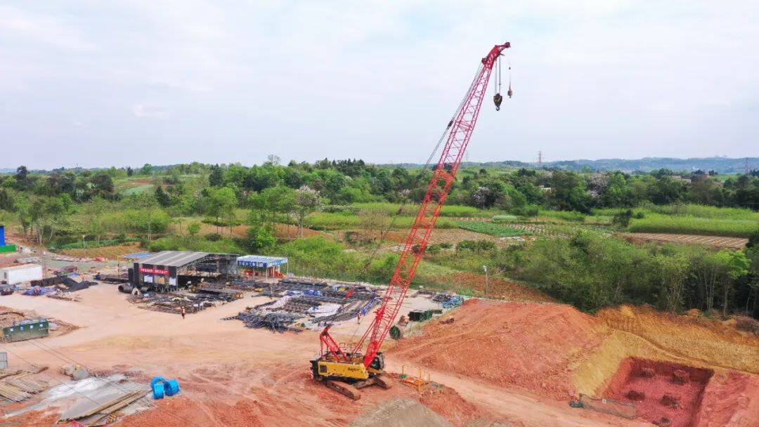 Sany Crane assists Chengdu Tuojiang Bridge Project--Seetao