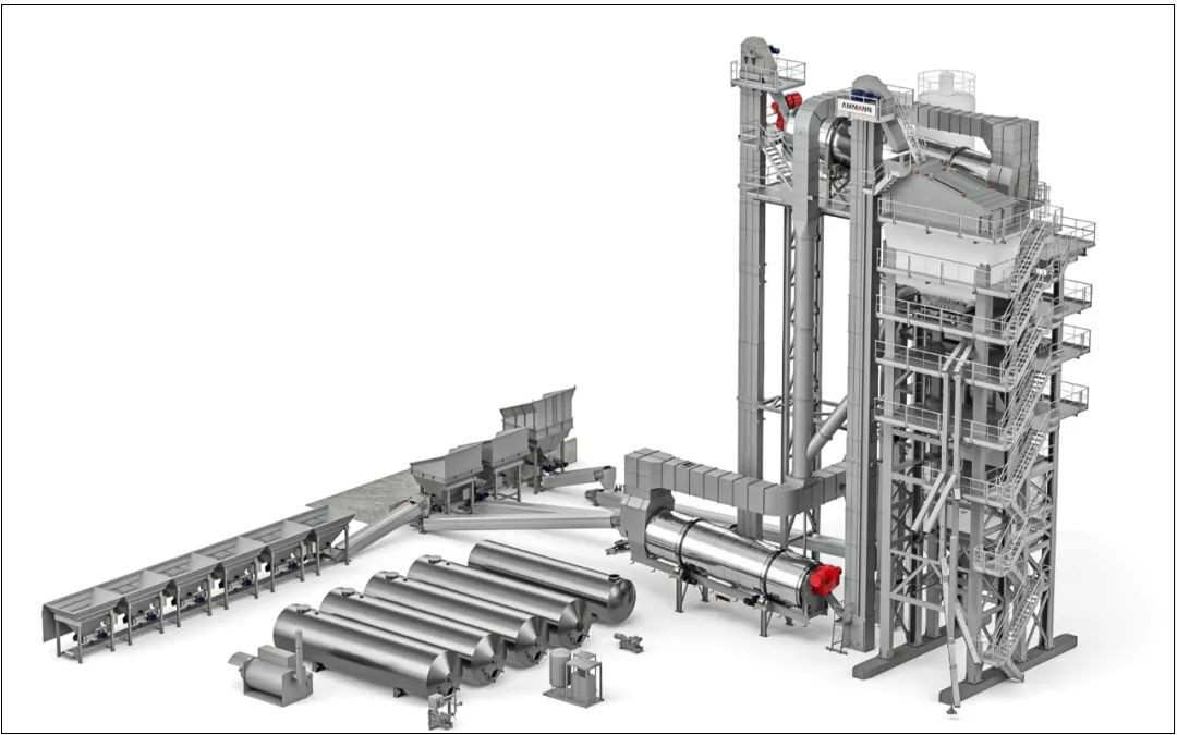 Ammann Releases ABA 400 UNIHRT Asphalt Mixing Plant--Seetao