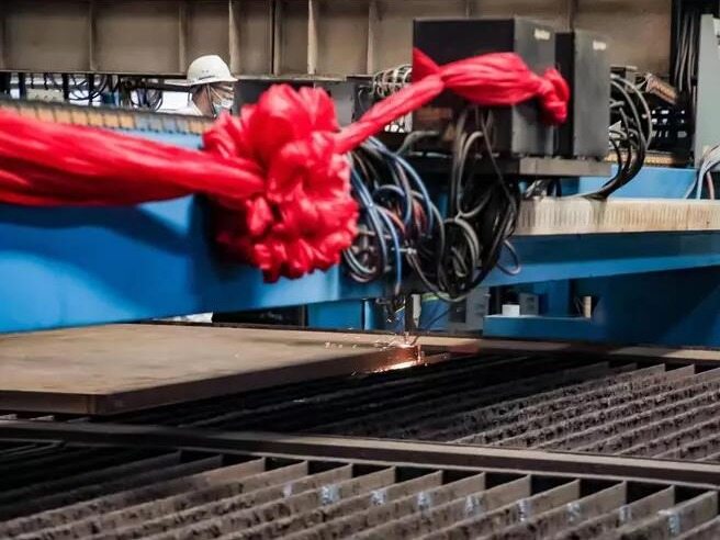 1000兆瓦 国内全容量最大海上风电升压站项目在青岛正式开工 见道网