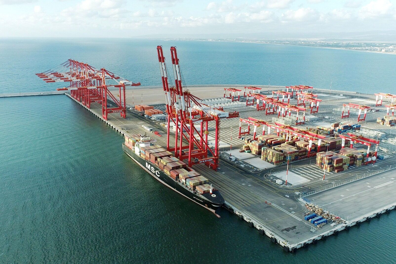 China Infrastructure Helps Israel's Haifa New Port Project Construction ...