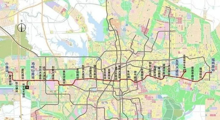 The fourth round of planning for the Hefei Metro in Anhui Province was ...