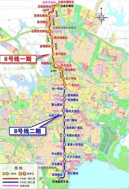 The fourth round of planning for the Hefei Metro in Anhui Province was ...