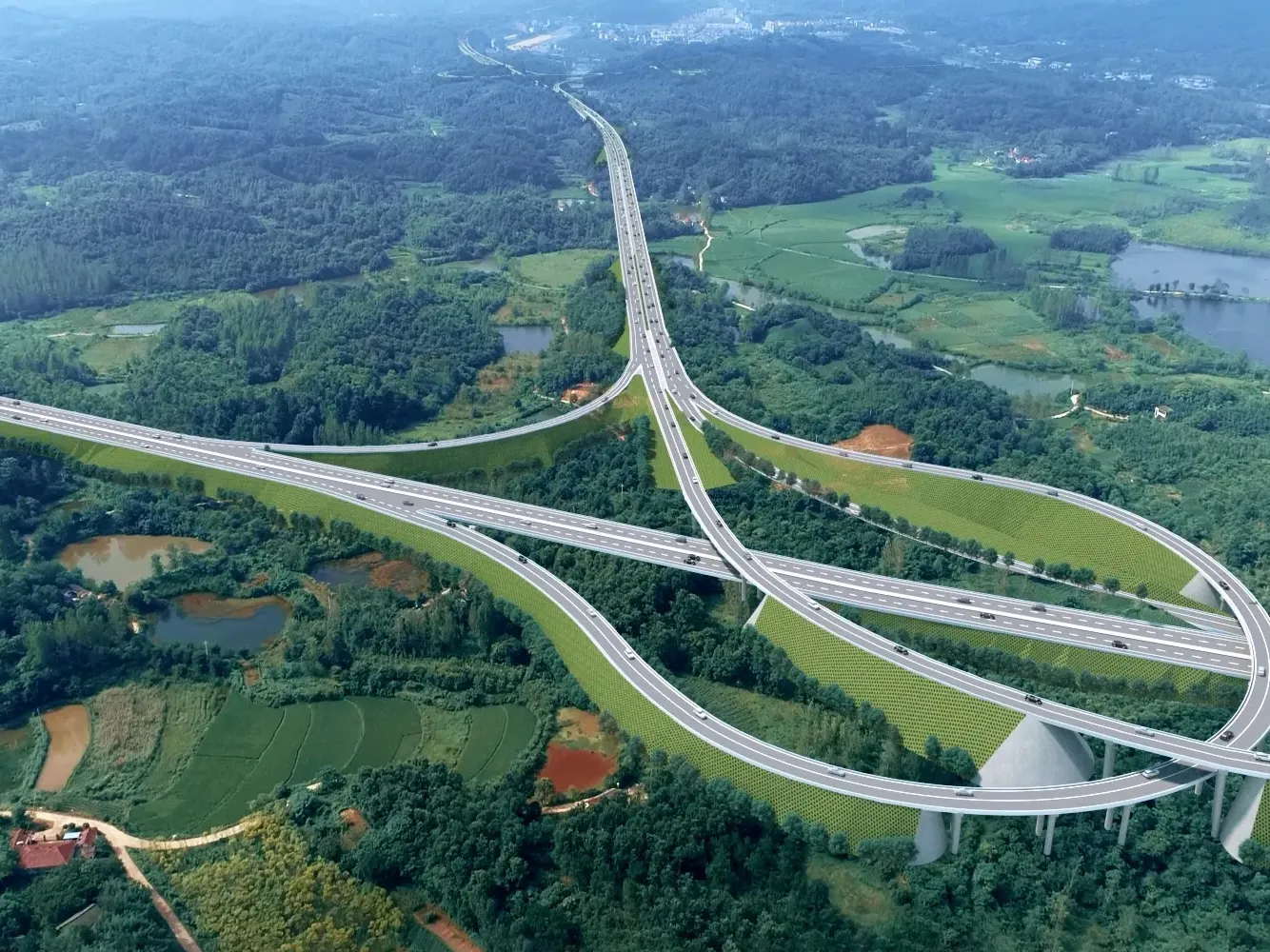 沿太行高速安阳段等6条高速公路集中开工，今年河南高速通车里程将达7216公里_建设