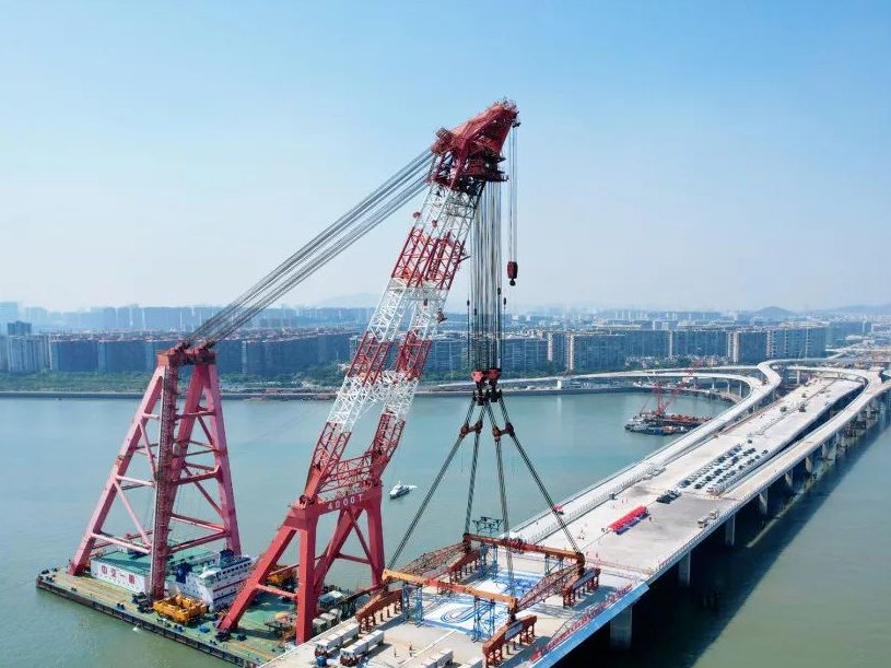 The main bridge of Xiang'an Bridge in Xiamen, Fujian is closed--Seetao