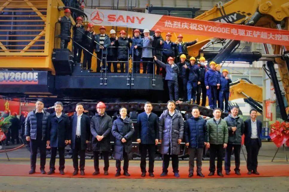 Perfect combination of super large tonnage and IIOT! Sany
