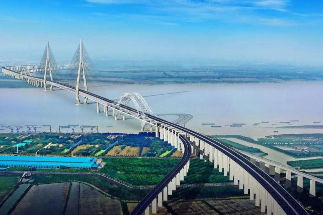 Yanji Yangtze River Bridge And Connection Yjtj 1 Bidding Section