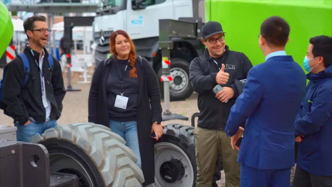 Zoomlion bauma germany became popular on the first day seetao