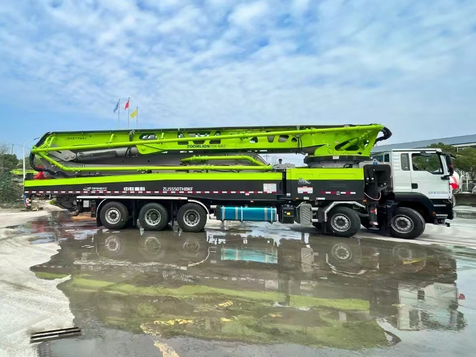 How can ZOOMLION "Lingyun II" 70m pump truck stay in the hot C position