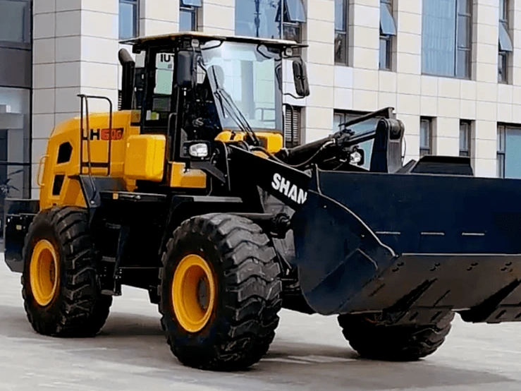 الملاءمة هي الأفضل! اللودر الهيدروستاتيكي Shantui LH60-G ، اللب الذهبي ...