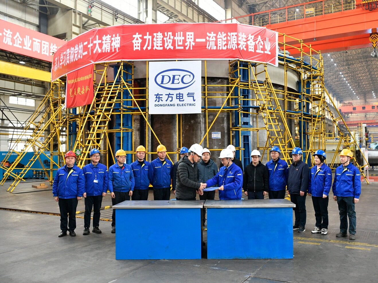 the-largest-vertical-water-guiding-mechanism-rolled-off-the-production