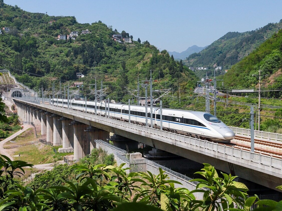 The total mileage is 1221 kilometers! Two high-speed rails made new ...